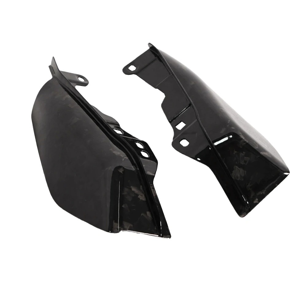 New Forged Carbon Fiber Head Shield and Air Deflector with 12-Month Warranty for 09-23 Street Glide FLHT FLHR FLTRU FLTRX